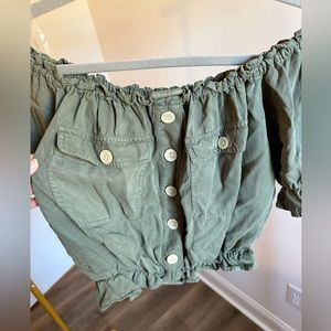 American Eagle Off Shoulder Top